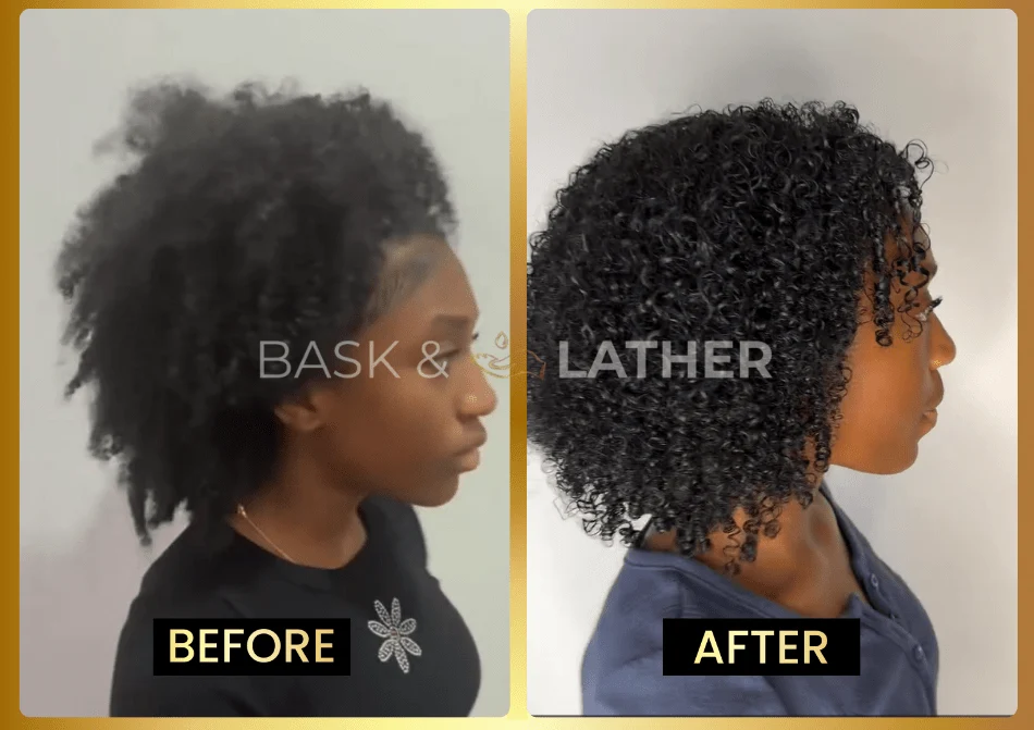 Moisture N Slip Curling Cream + Aloquench N' Flax Seed Coiling Jelly Duo - Image 4