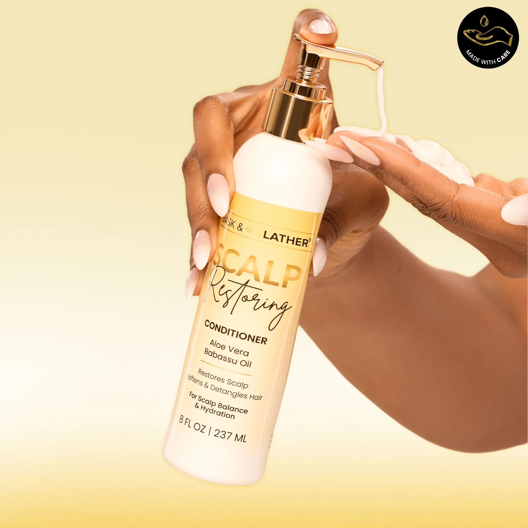 Scalp Balancing Shampoo & Scalp Restoring Conditioner Set - Image 8